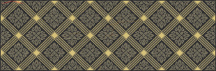 Плитка Laparet Royal декор черный AD\В483\60045 (20х60)